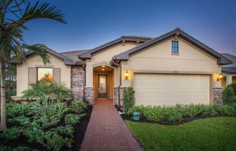 Summerwood Model Home in Greyhawk by Pulte Homes